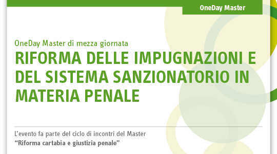 Immagine Riforma delle impugnazioni e del sistema sanzionatorio in materia penale | Euroconference